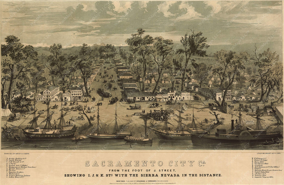 Sacramento, California 1850