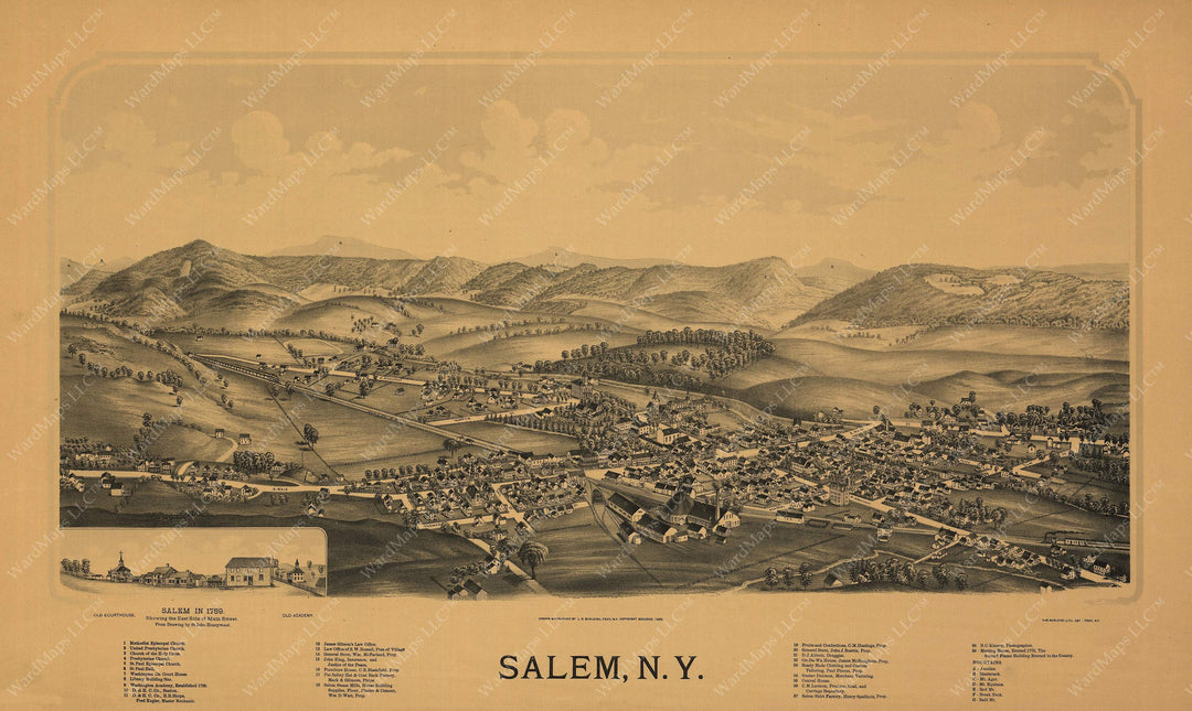 Salem, New York 1889