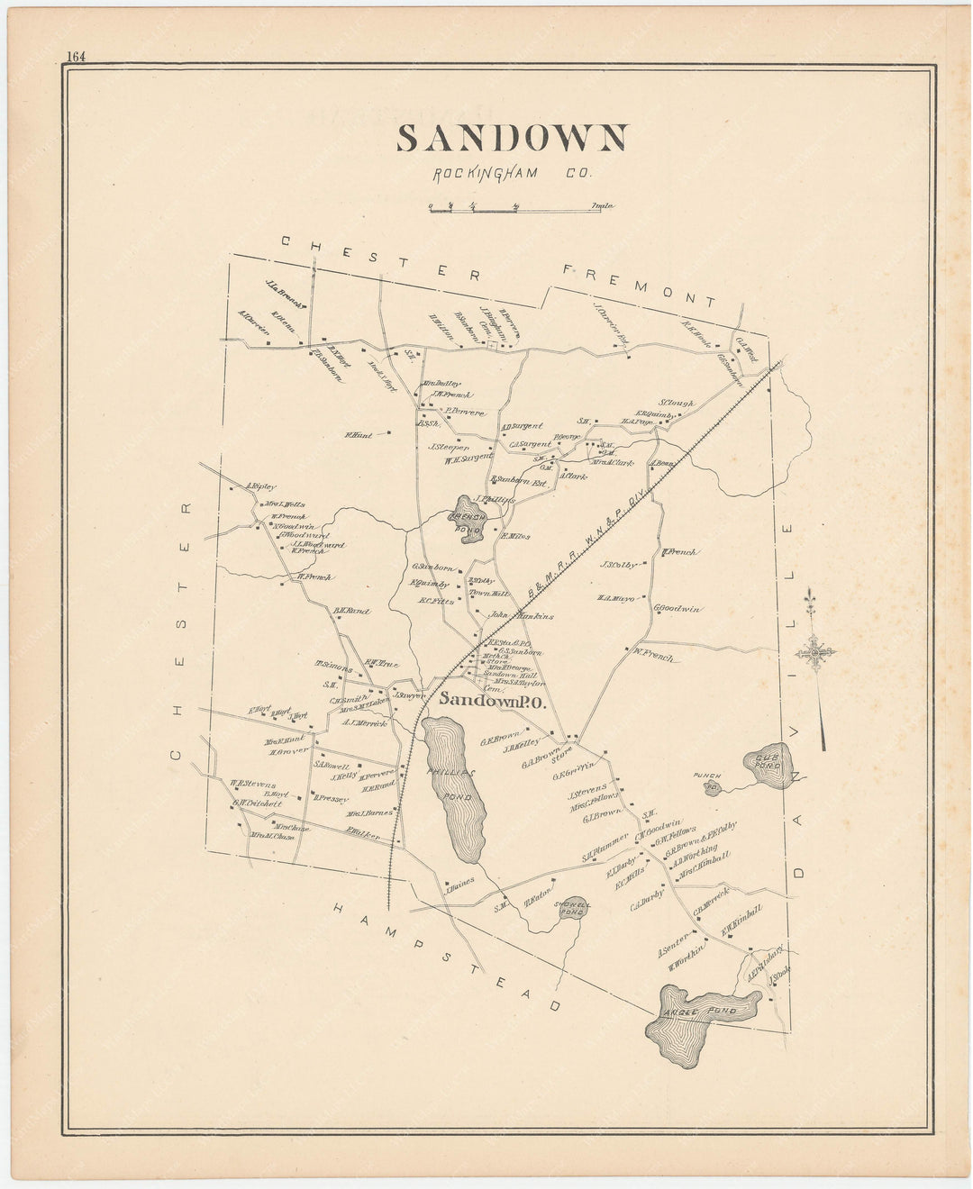 Sandown, New Hampshire 1892