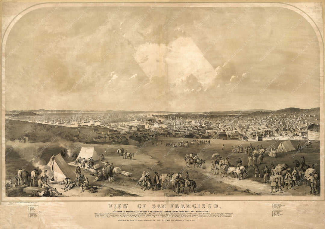 San Francisco, California 1851