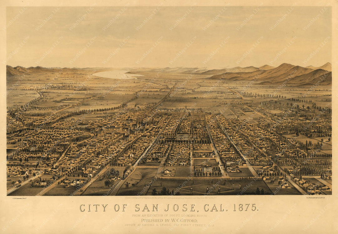 San Jose, California 1875