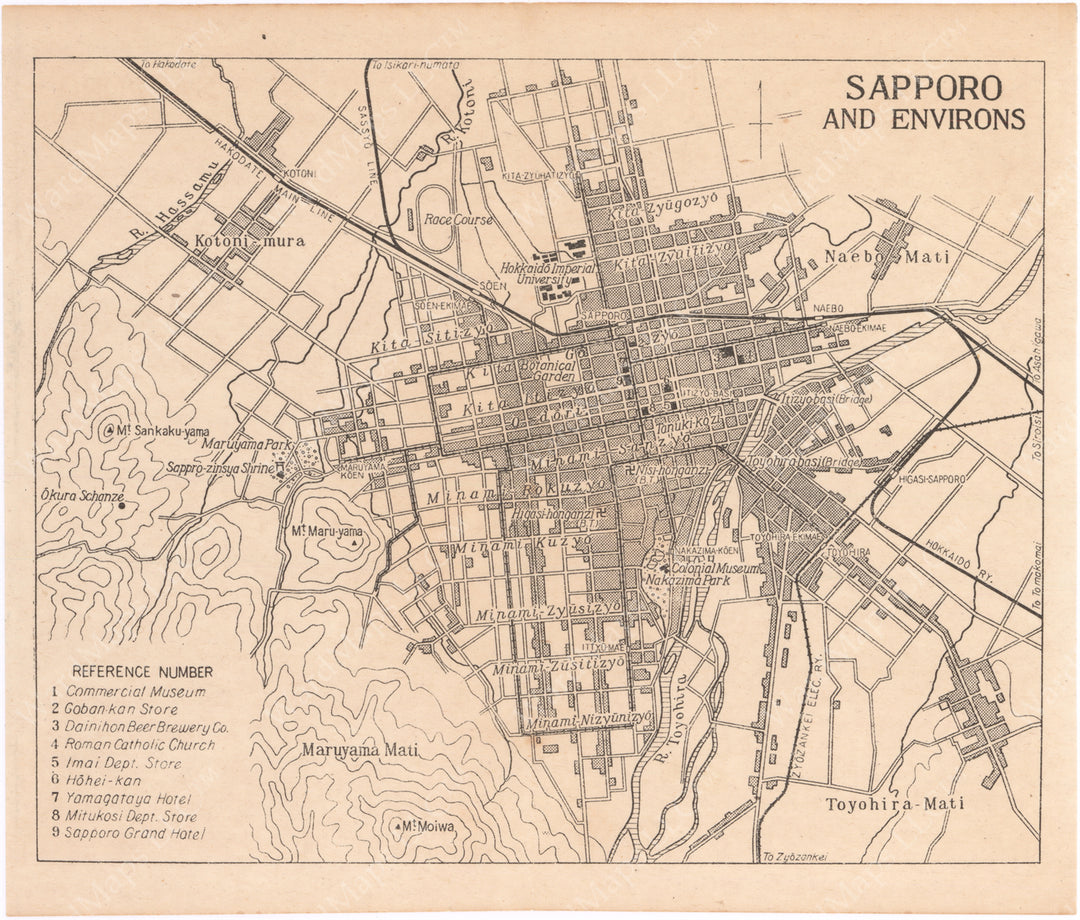 Sapporo, Japan 1941