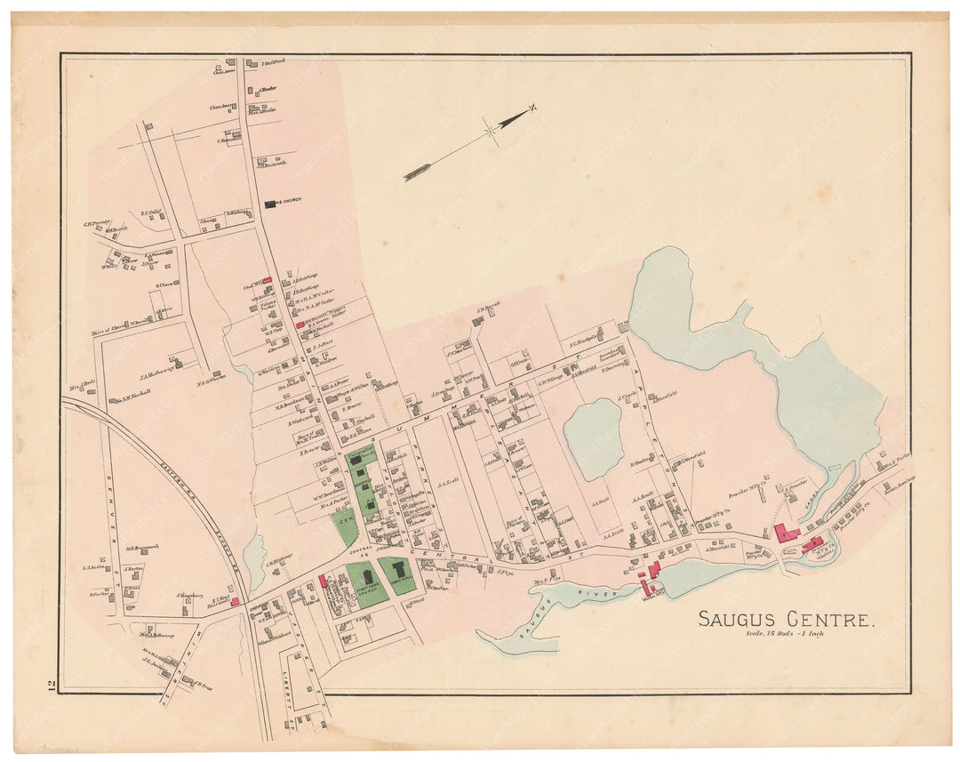 Saugus Center, Massachusetts 1884