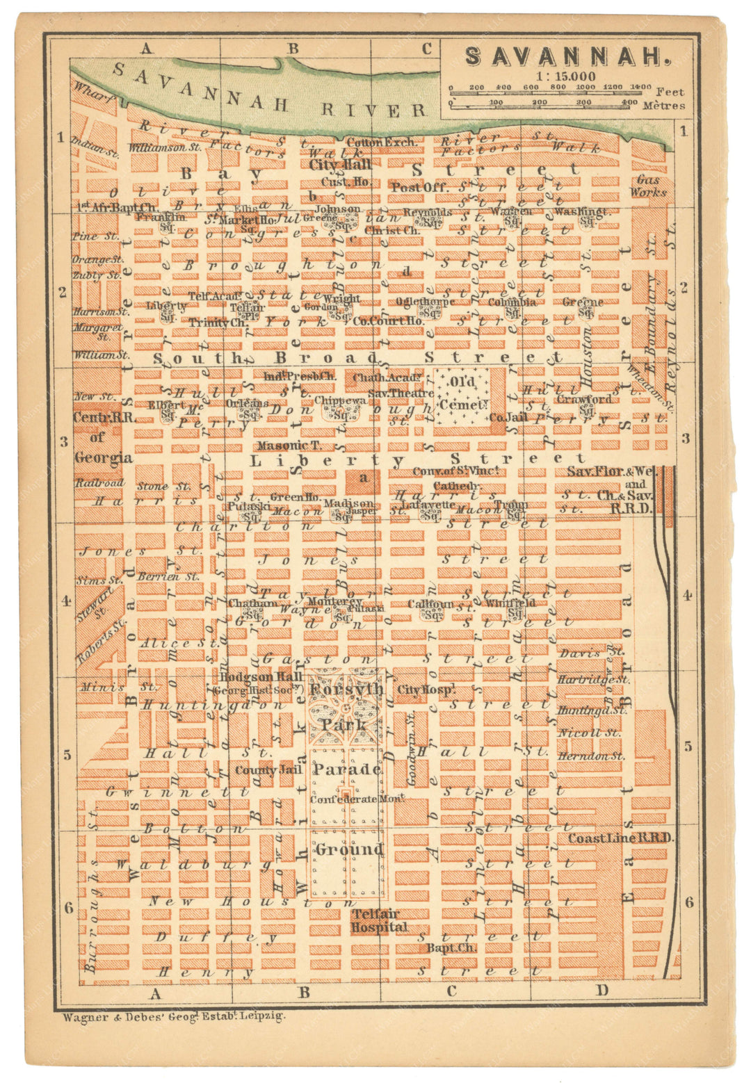 Savannah, Georgia (USA) 1893