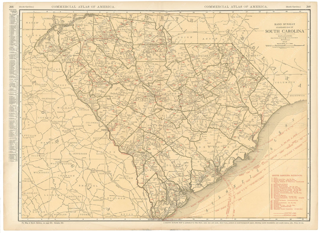 South Carolina 1925