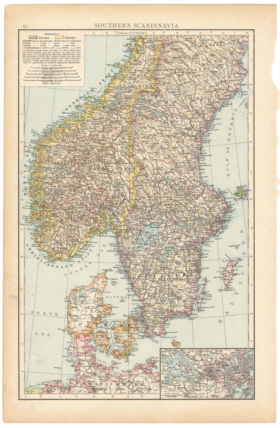 Scandinavia 1895