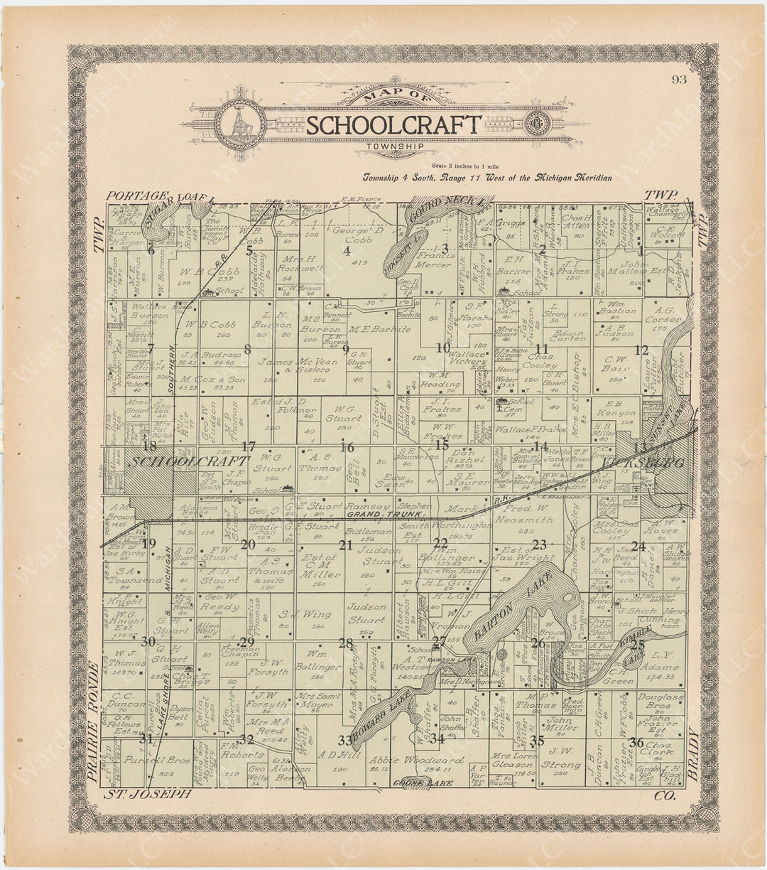 Schoolcraft, Michigan 1910