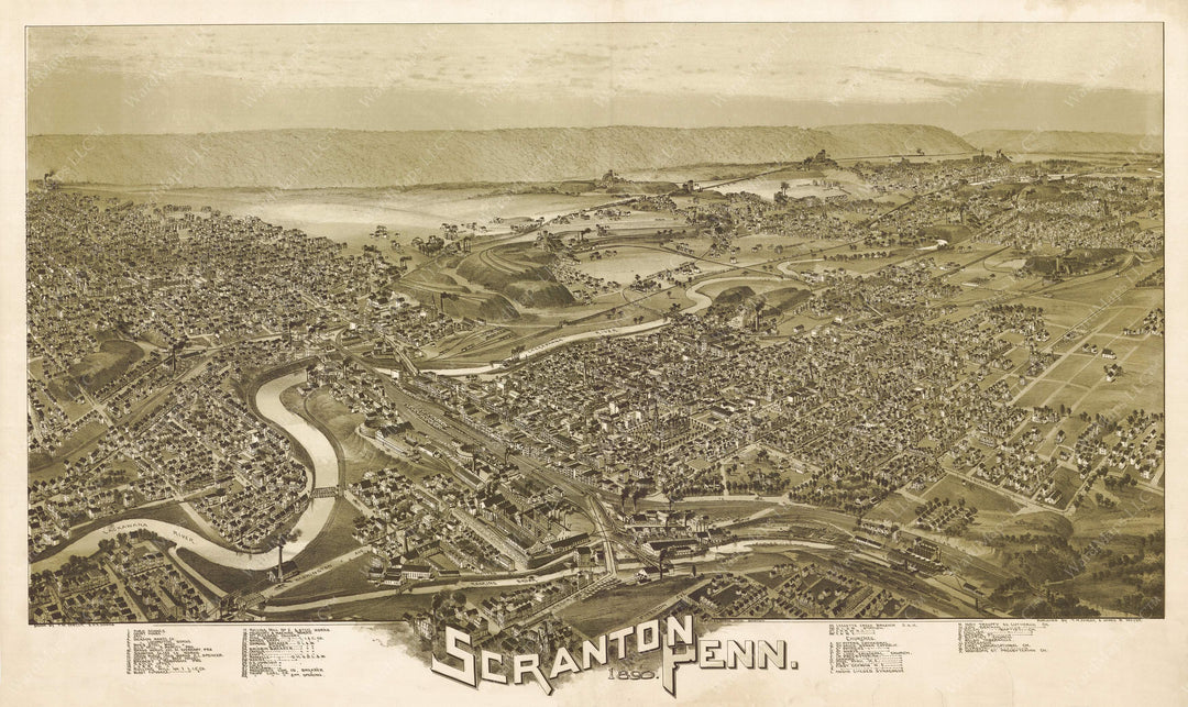 Scranton, Pennsylvania 1890