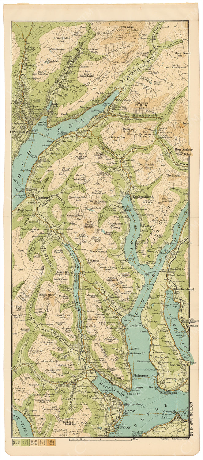 Scotland 1908 Vol. 1: Section Map 023