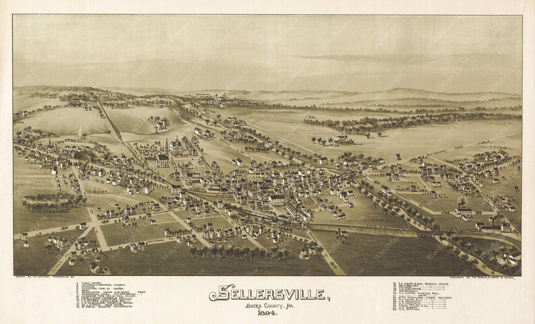 Sellersville, Pennsylvania 1894