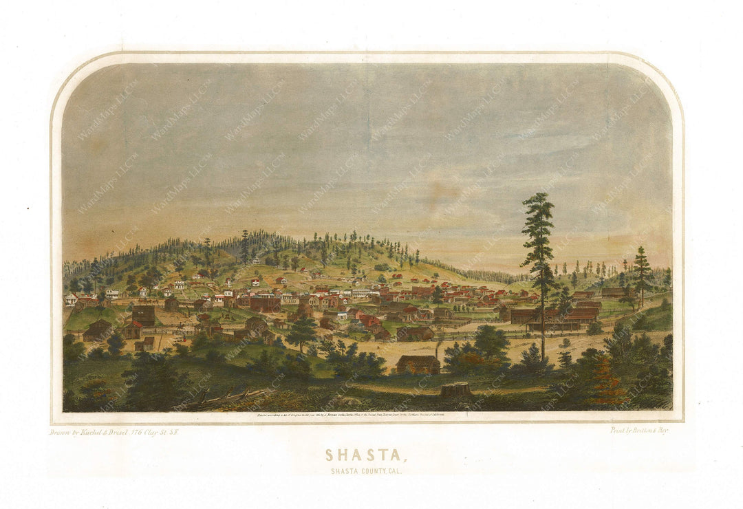 Shasta, California 1856