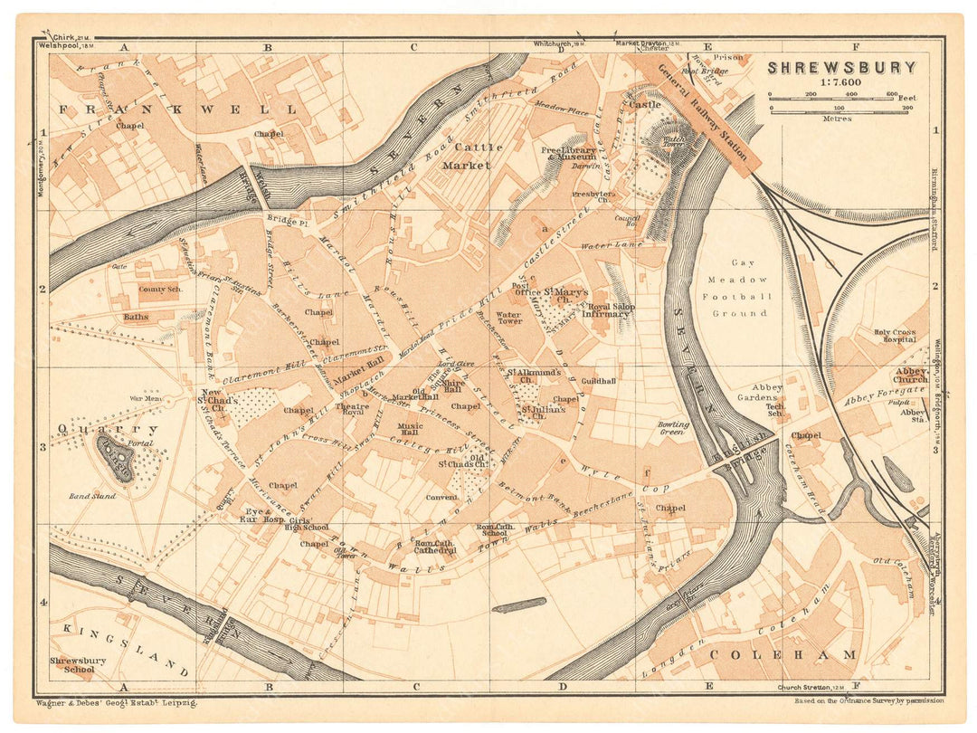 Shrewsbury, England 1927