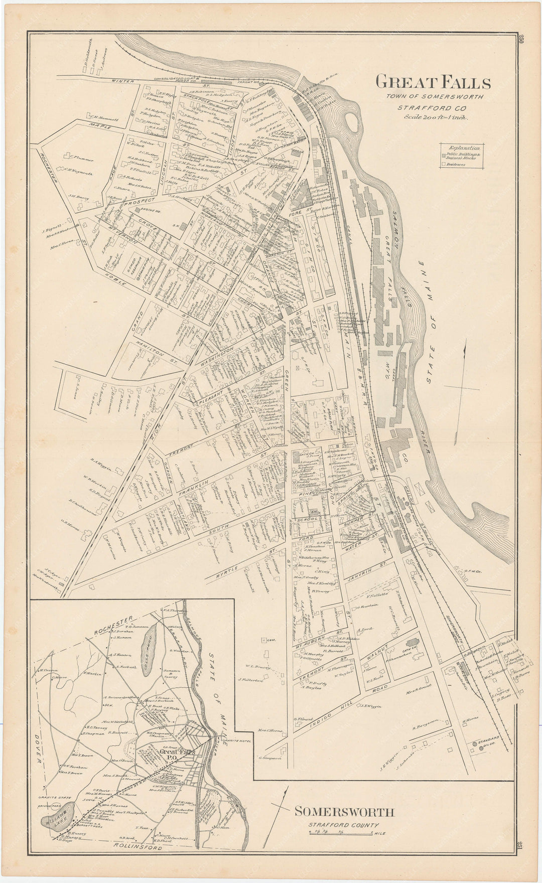 Somersworth, New Hampshire 1892