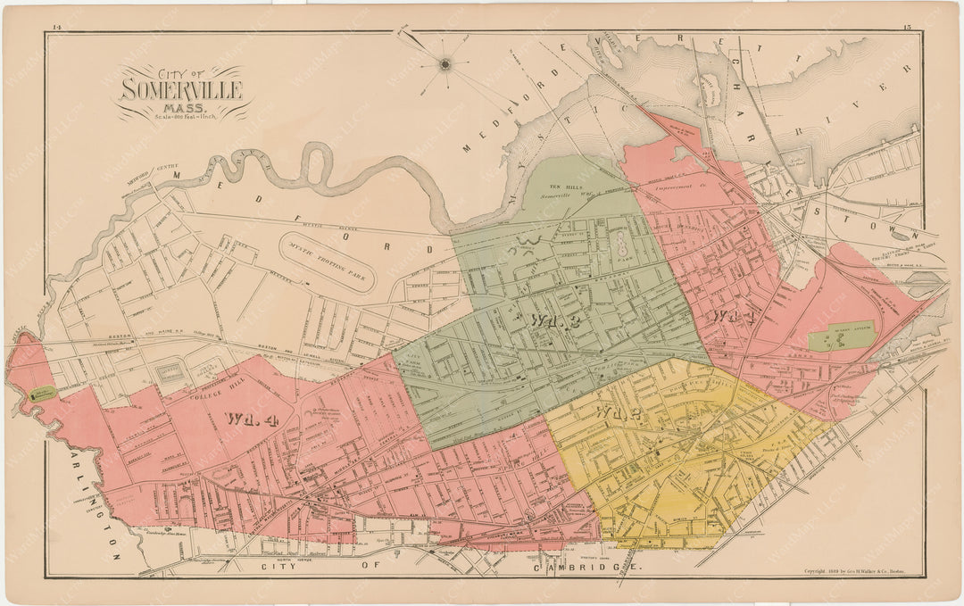 Somerville, Massachusetts 1889