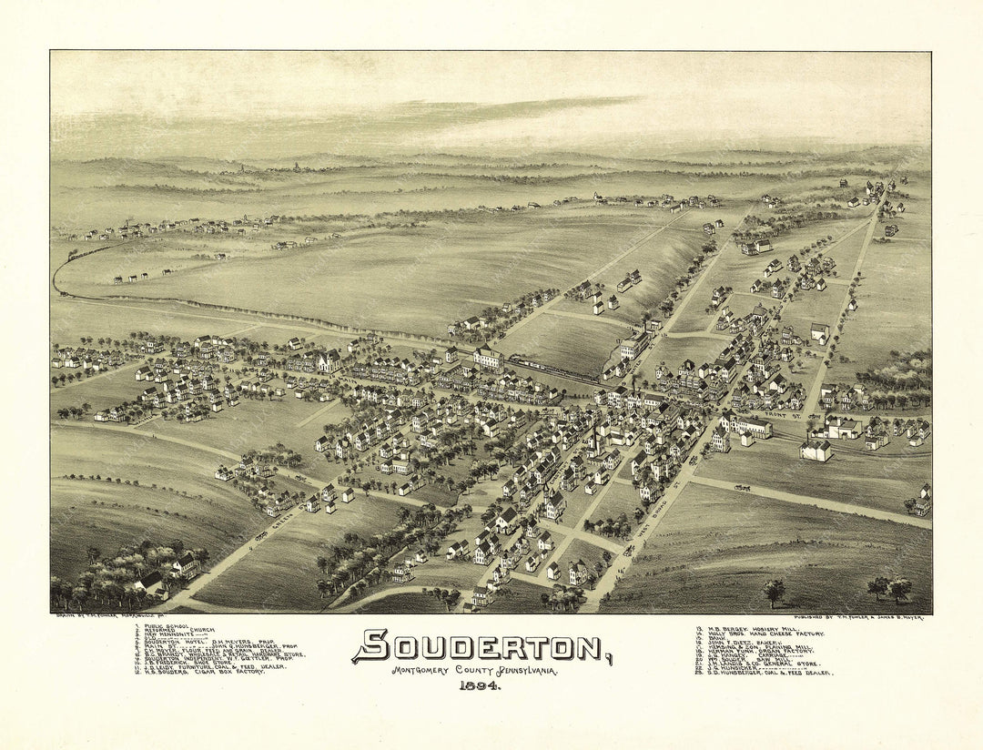 Souderton, Pennsylvania 1894