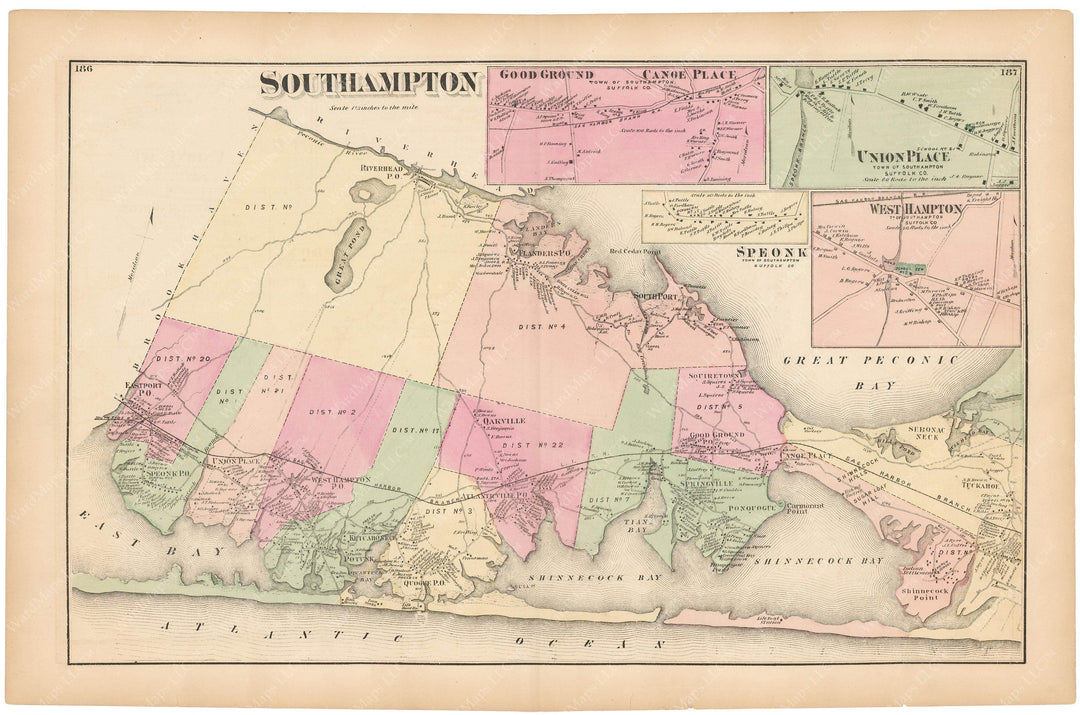 Southampton West, New York 1873