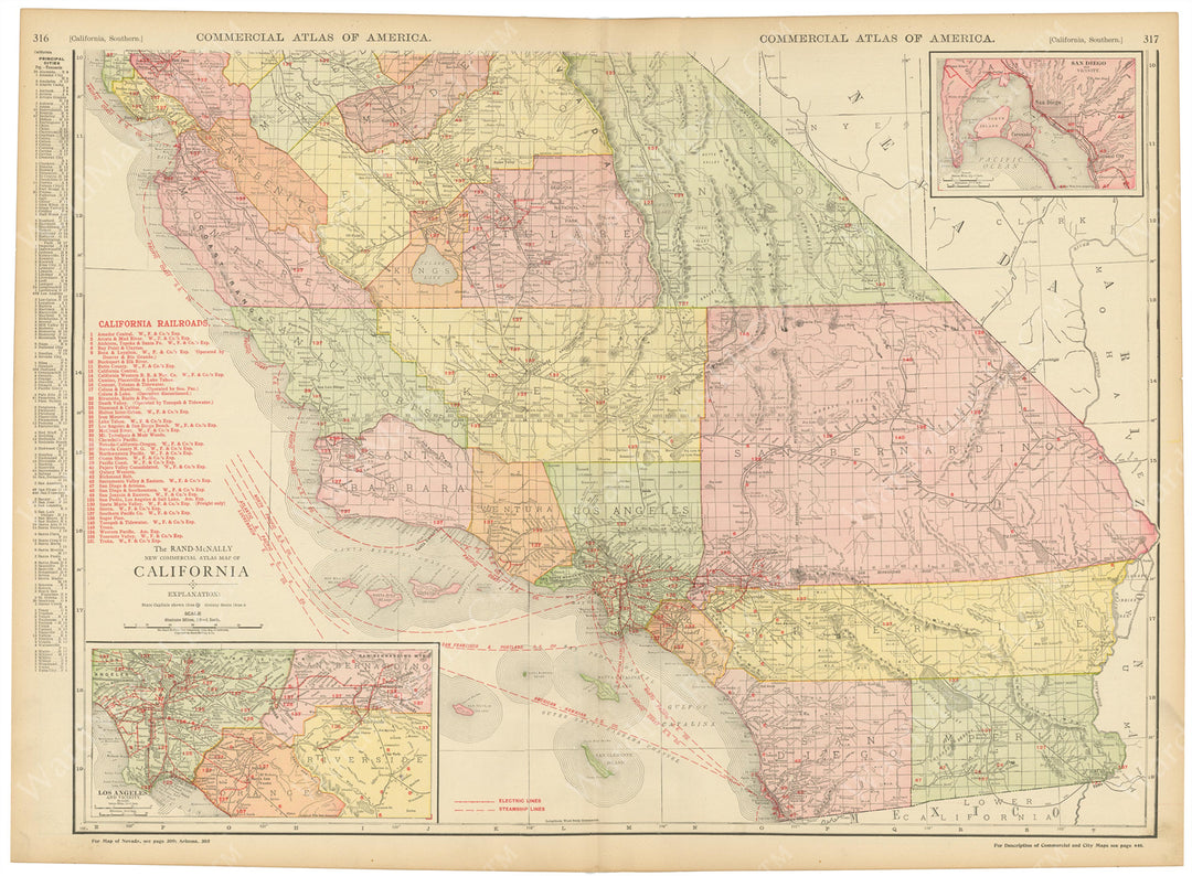 California 1916: Southern Part