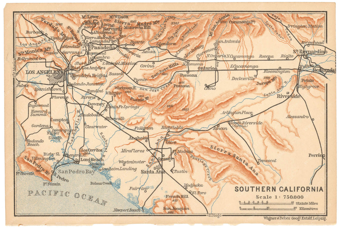 Los Angeles, California 1899
