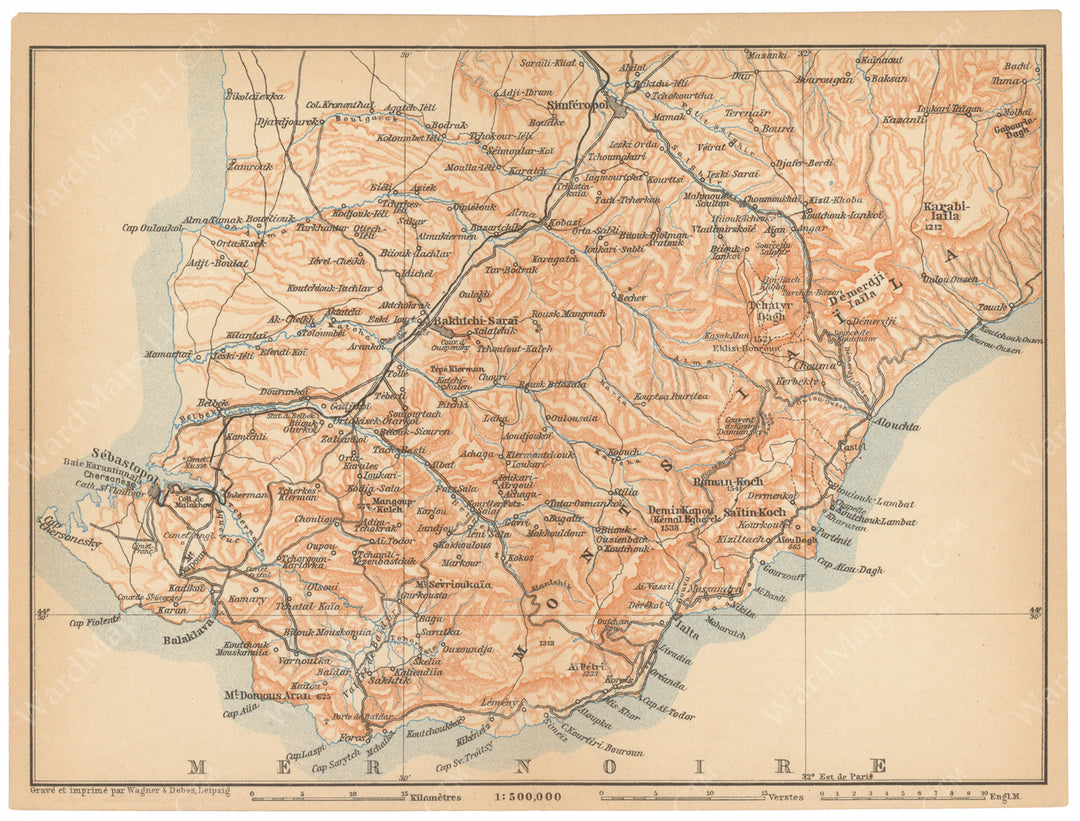 Southern Crimea, Ukraine 1914