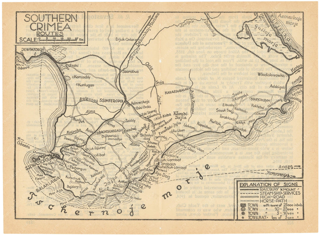 Southern Crimea 1928