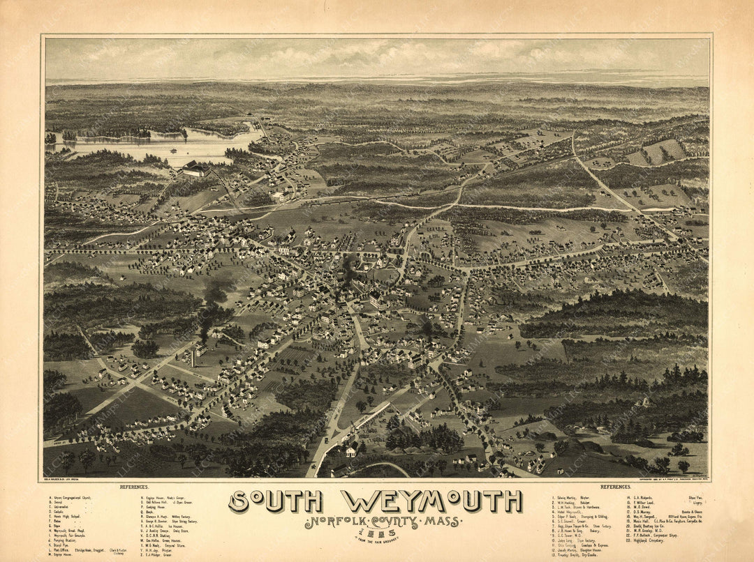 Weymouth: South Weymouth, Massachusetts 1885