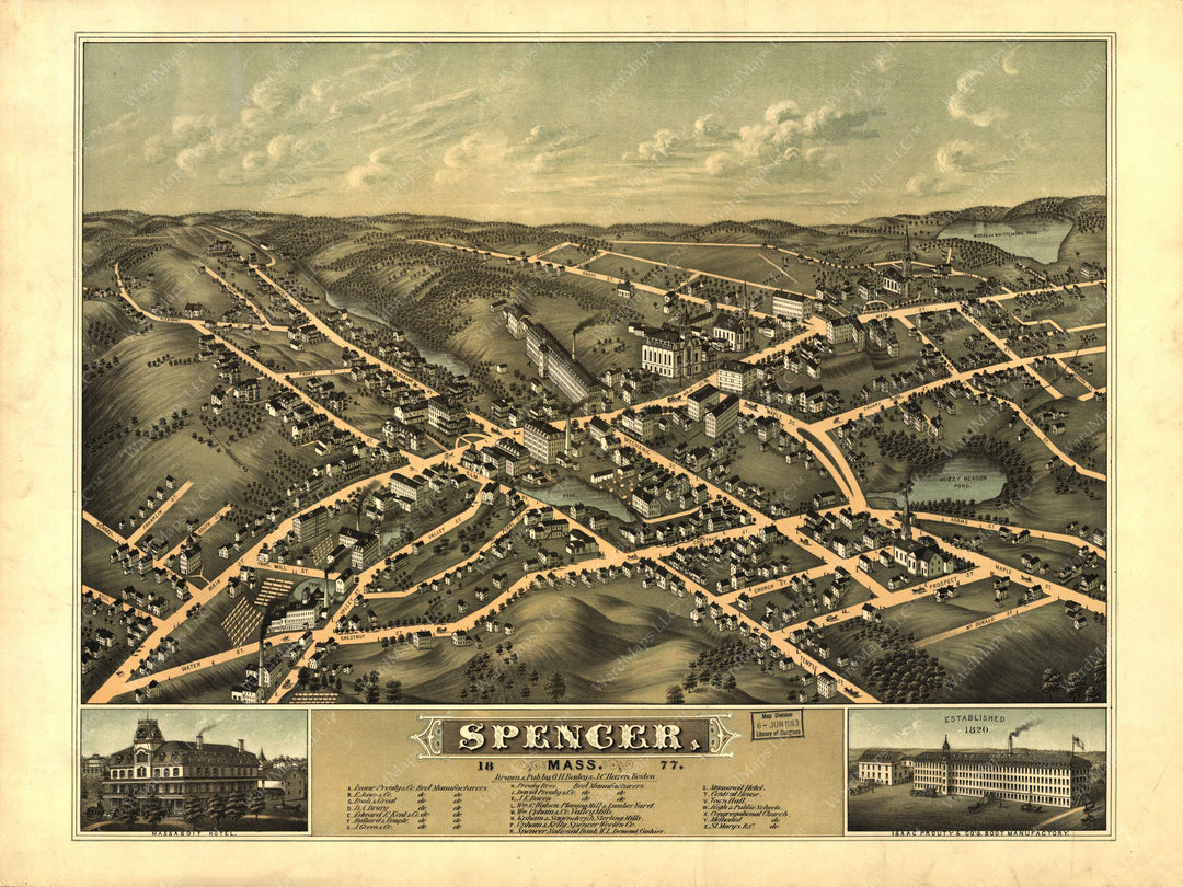 Spencer, Massachusetts 1885