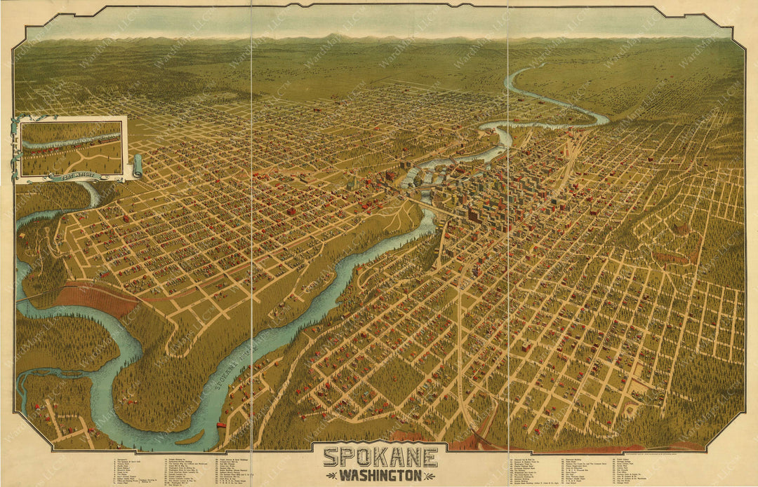 Spokane, Washington 1905