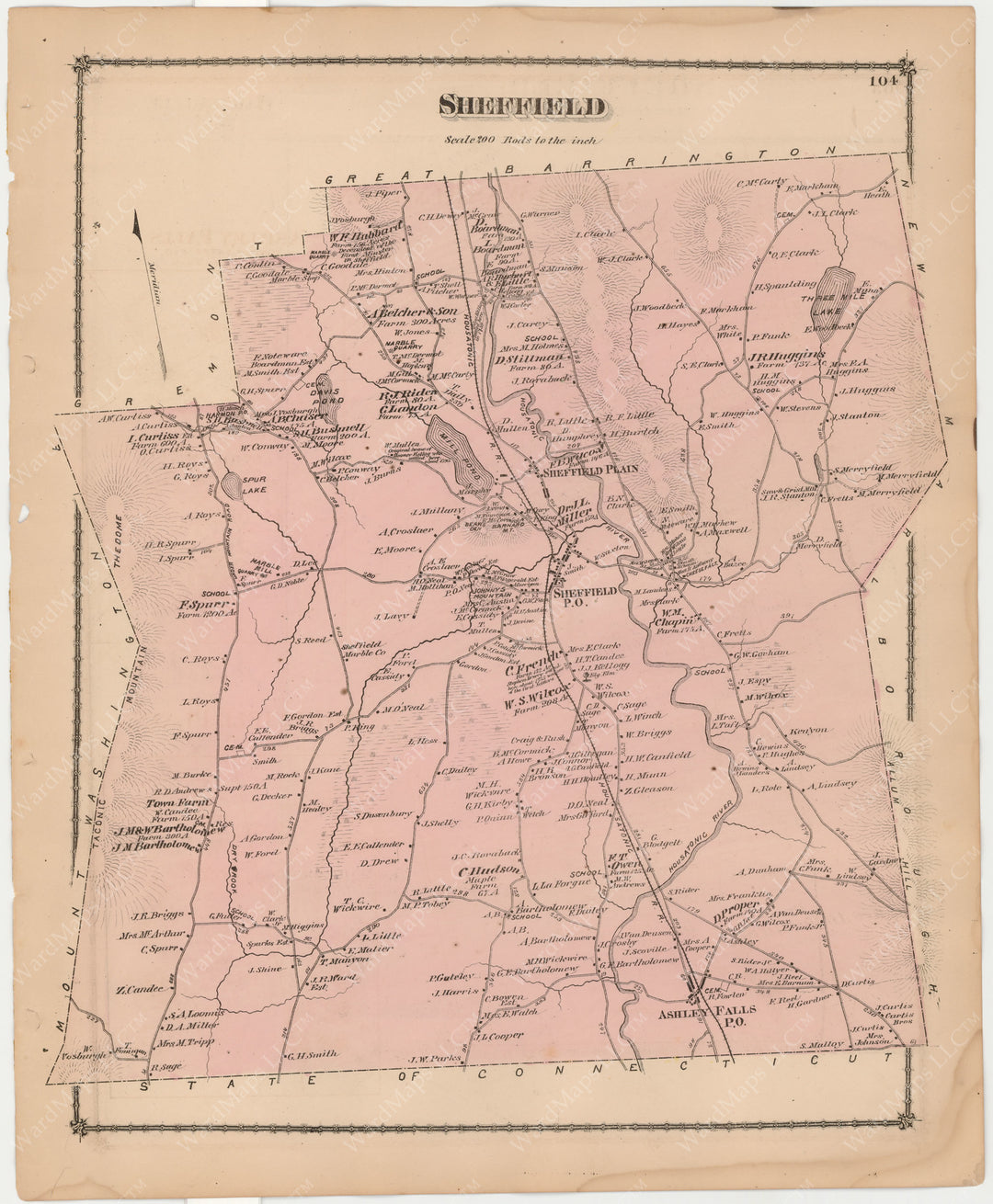 Sheffield, Massachusetts 1876