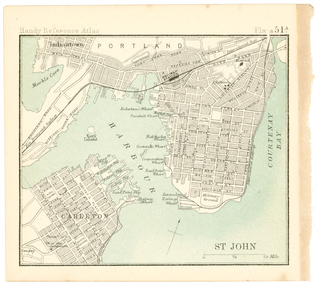 Saint John, New Brunswick 1898