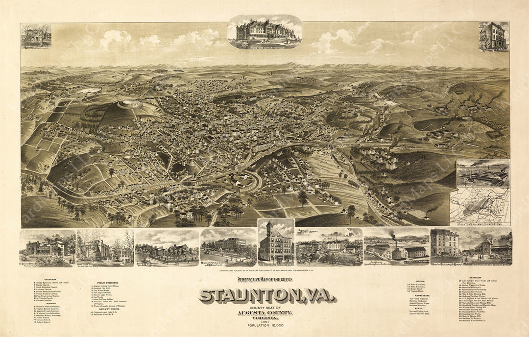 Stauton, Virginia 1891