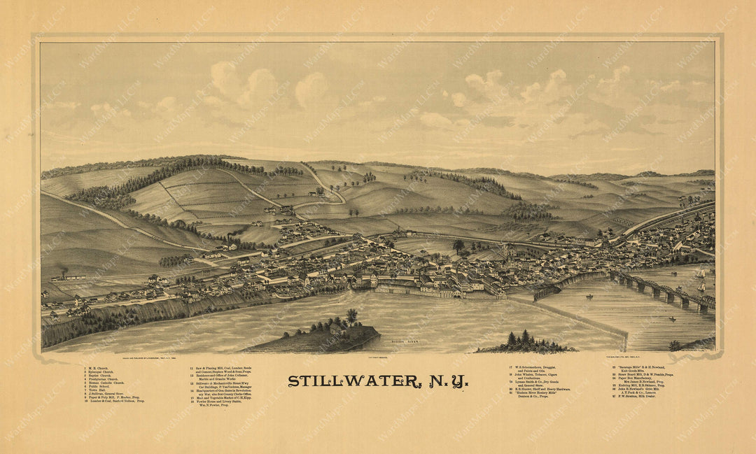 Stillwater, New York 1889