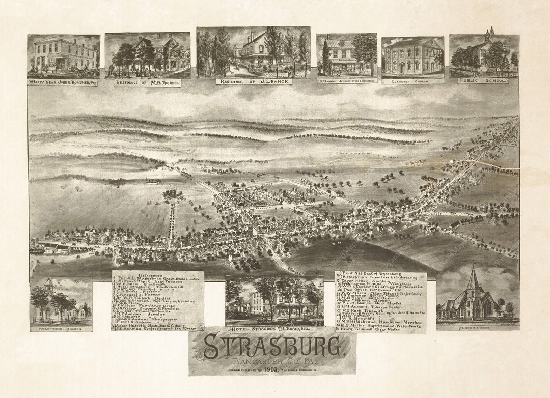 Strasburg, Pennsylvania 1903