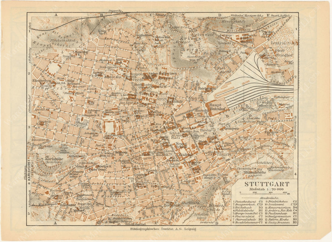 Stuttgart, Germany 1936