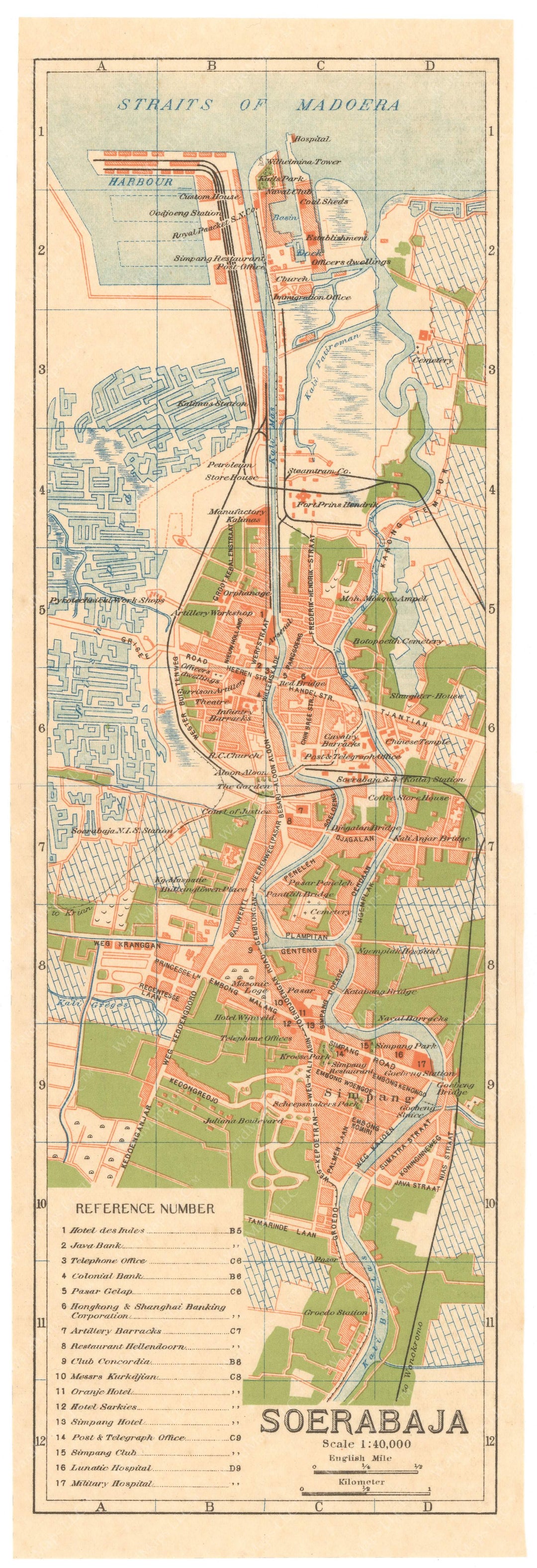 Surabaya, Java, Indonesia 1920