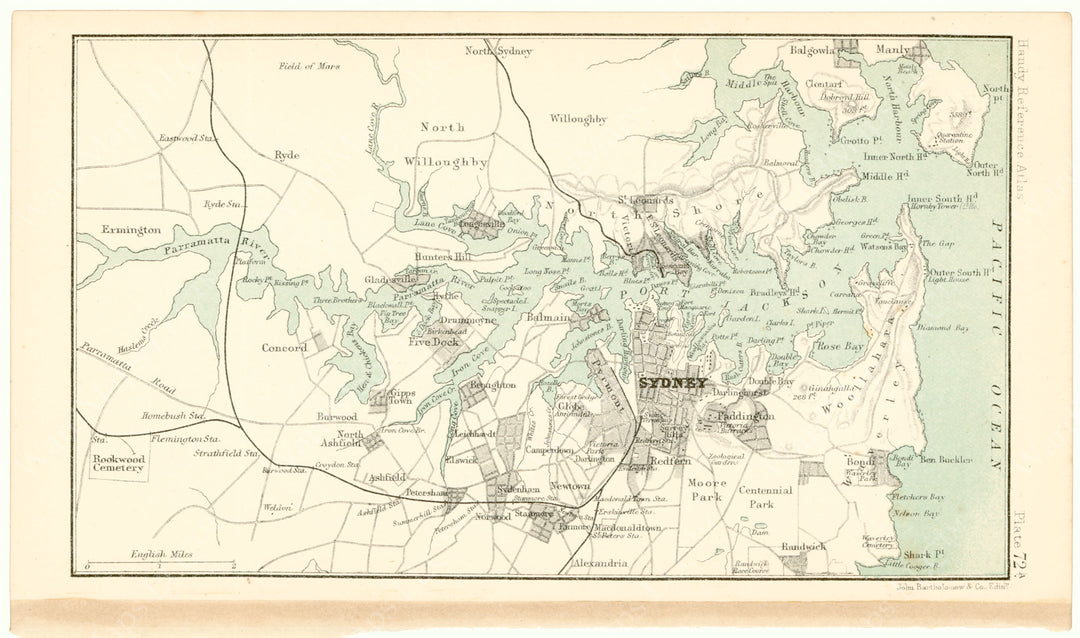 Sydney Region, Australia 1898