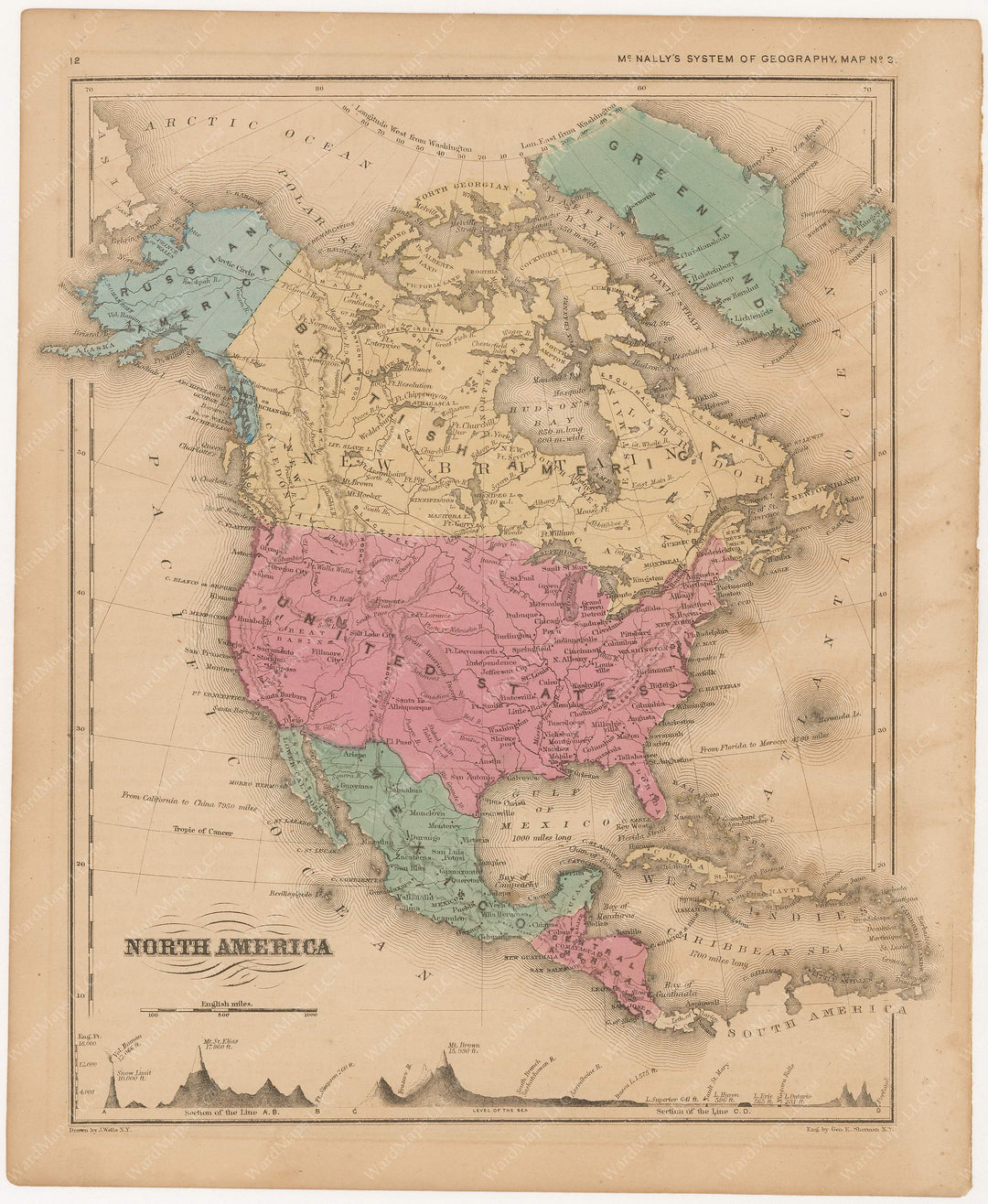 North America 1856