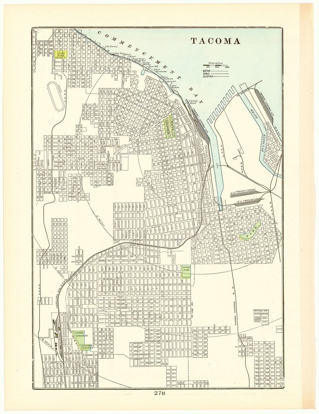 Tacoma, Washington 1905