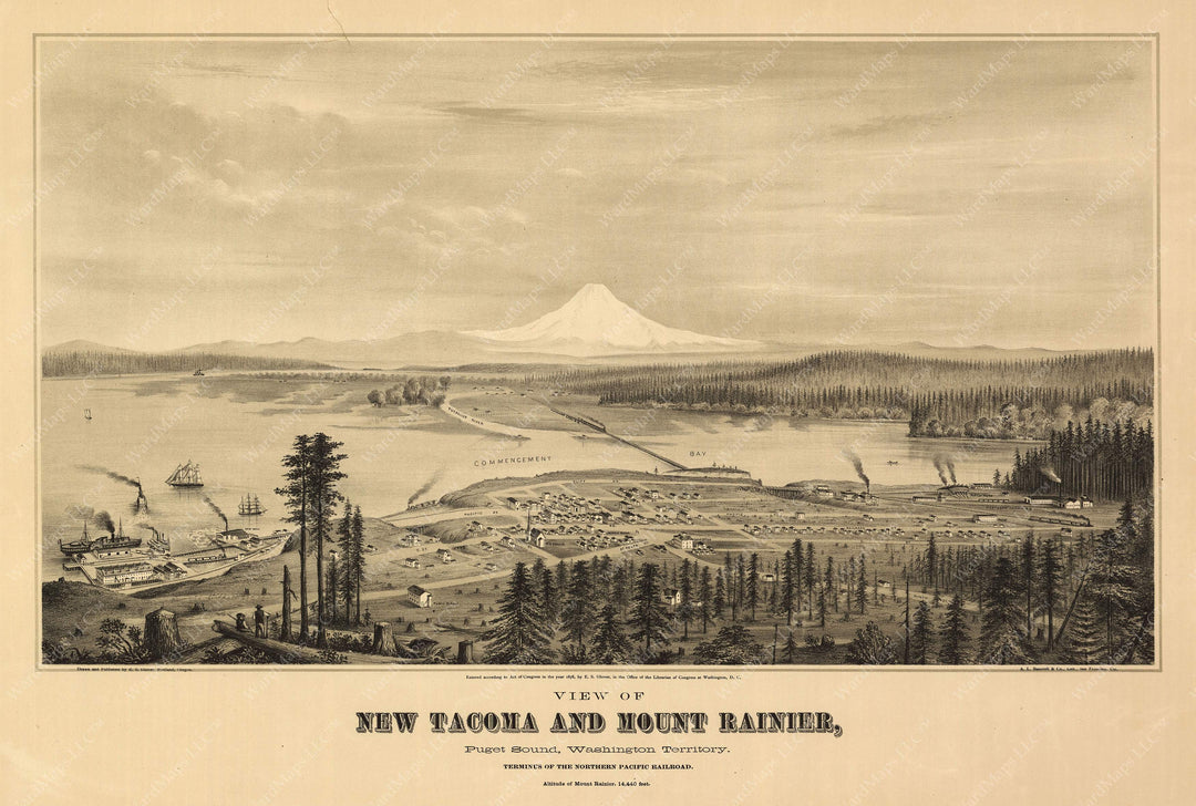 Tacoma, Washington 1878