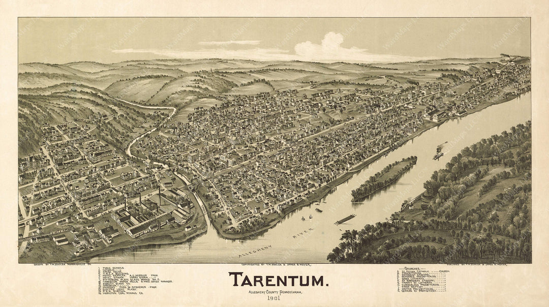 Tarentum, Pennsylvania 1901