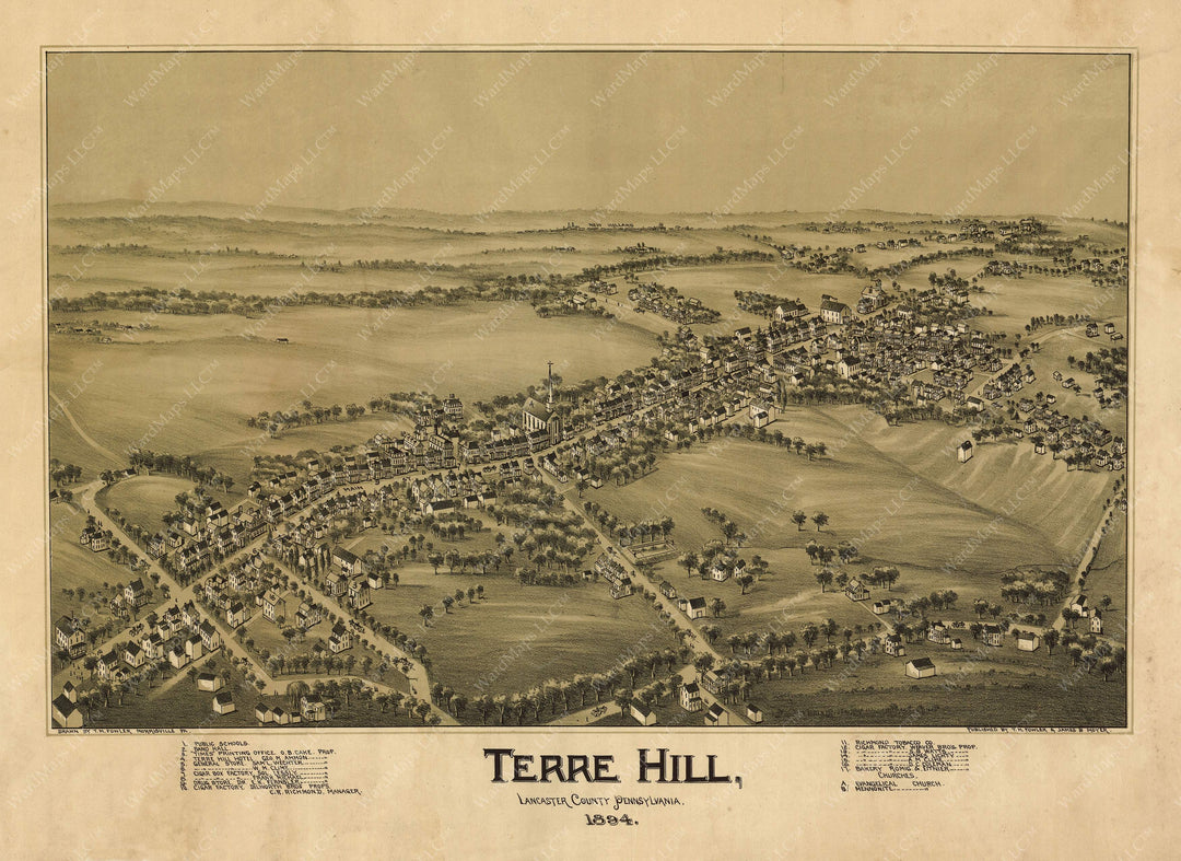 Terre Hill, Pennsylvania 1894