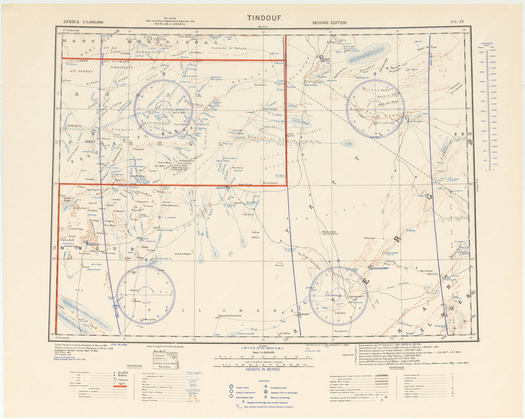 Western Sahara (Northeast Part) and Mauritania (North Part) 1944