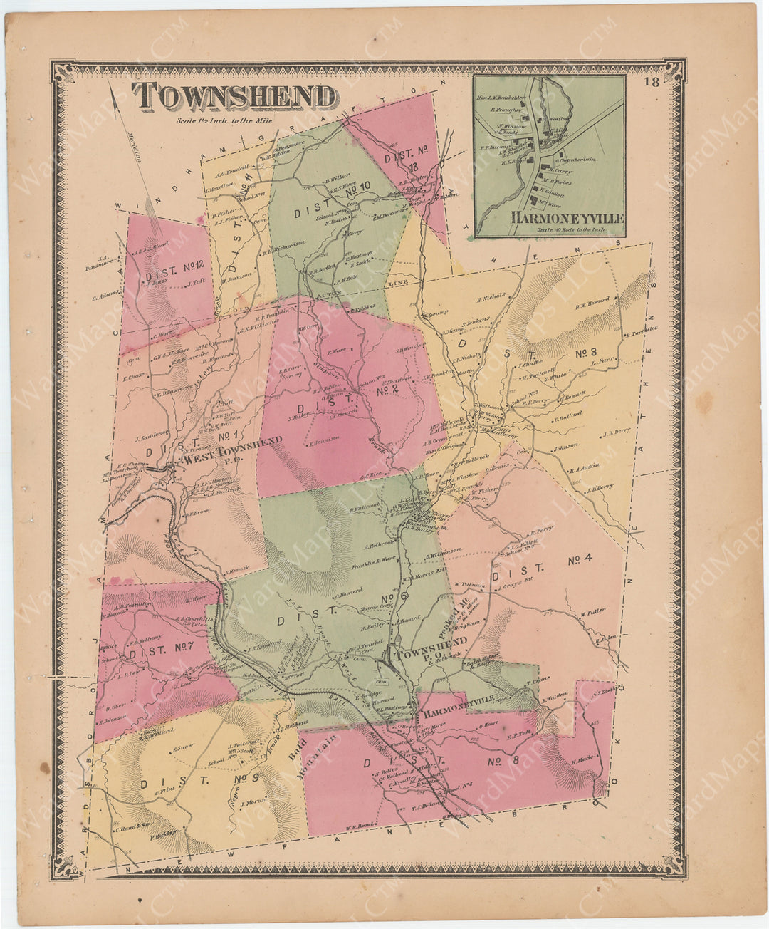 Townshend, Vermont 1869