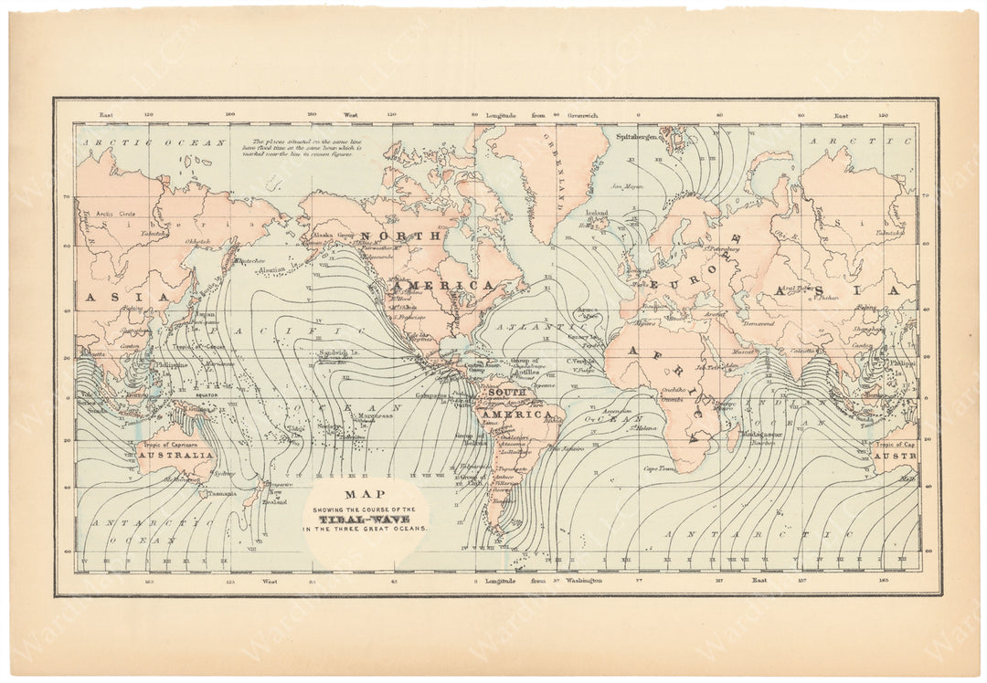 World 1899: Tsunami Paths