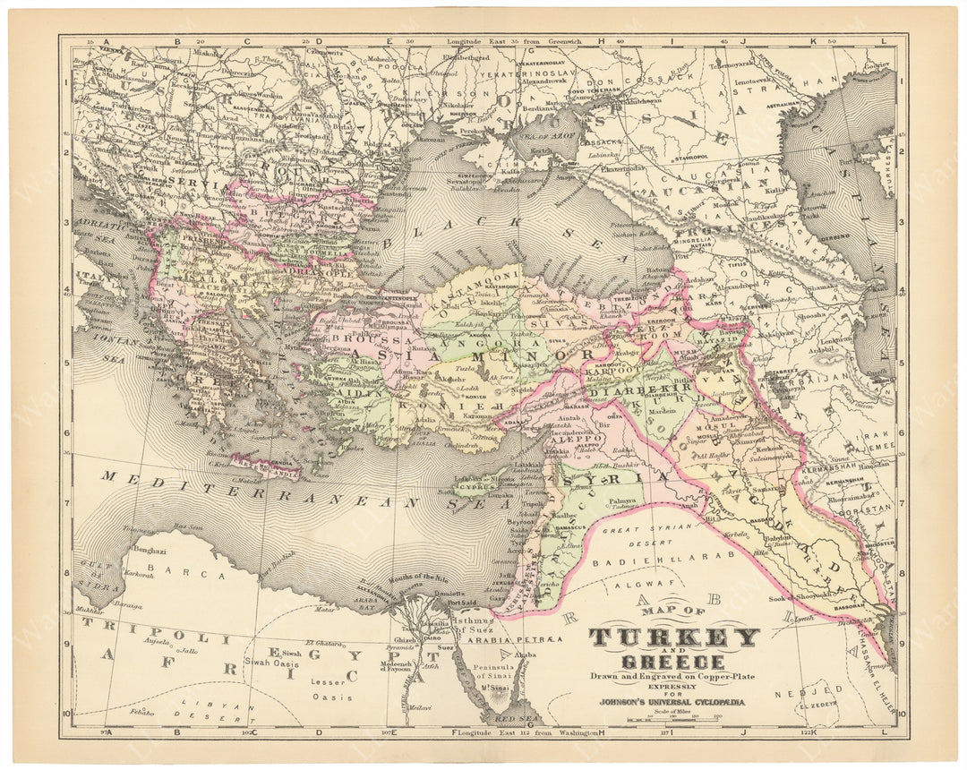 Turkey and Greece 1899