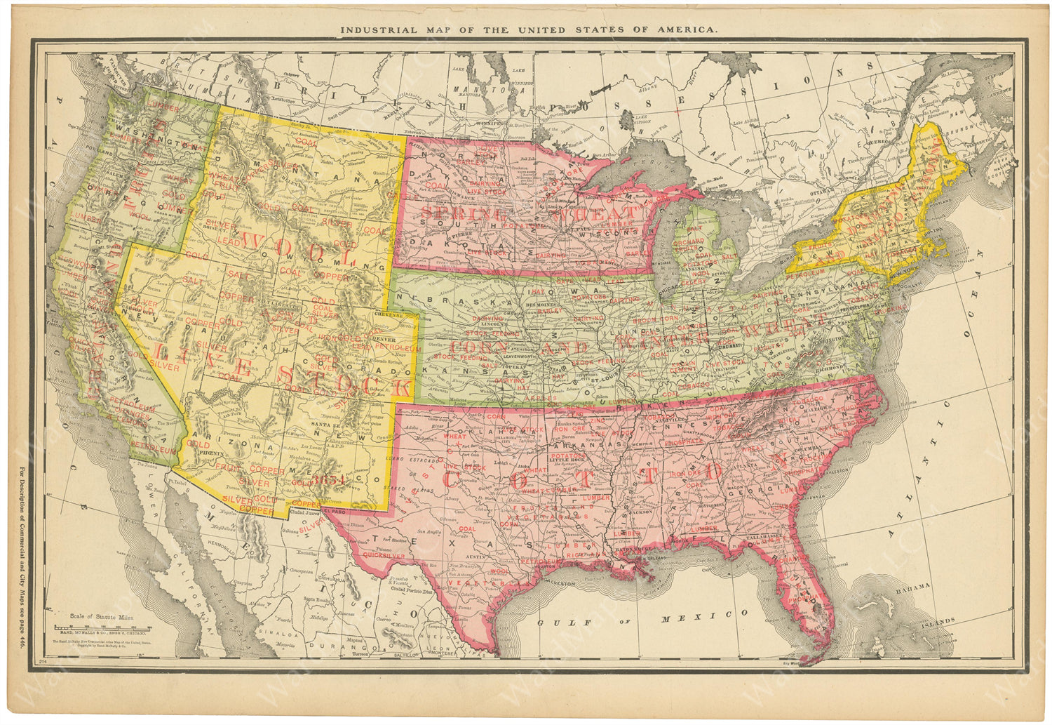 United States 1916: Industrial Map – WardMaps LLC