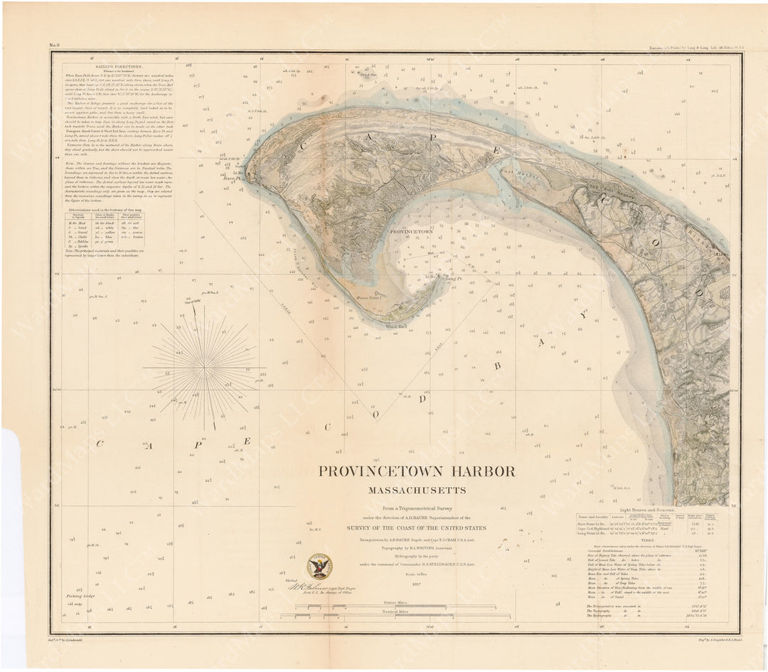Provincetown, Massachusetts 1857: Provincetown Harbor