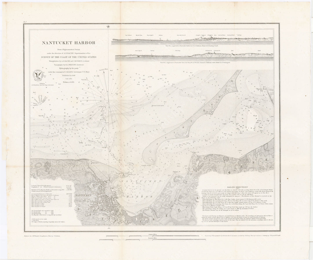 Nantucket Harbor, Massachusetts 1866