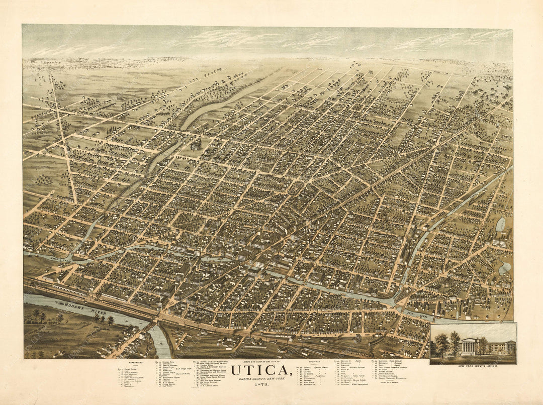 Utica, New York 1873