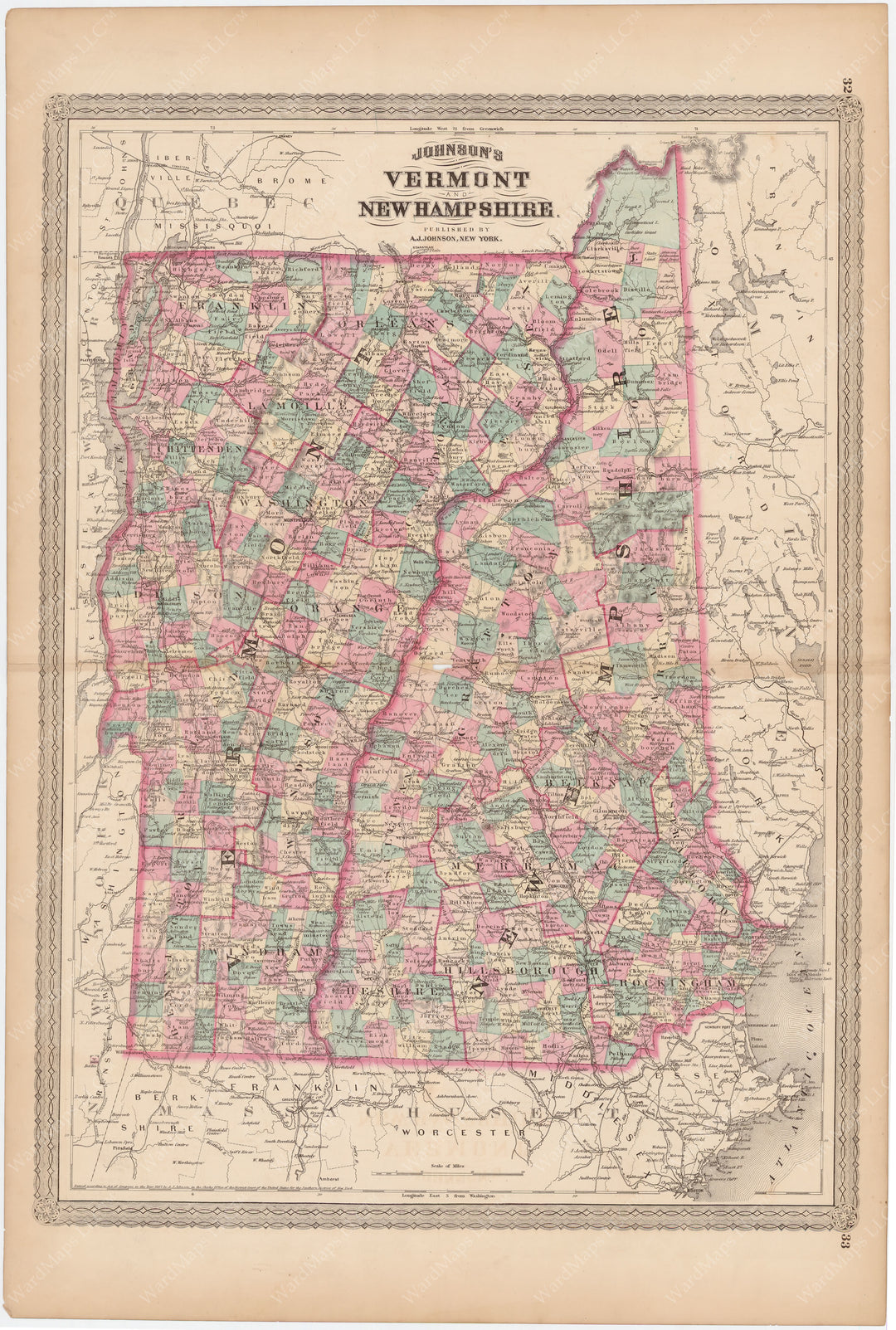 New Hampshire and Vermont 1873