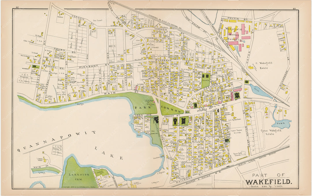 Wakefield, Massachusetts 1889